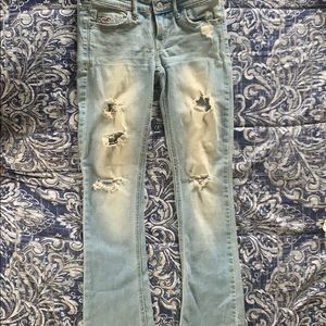 Hollister Boot Cut Ripped Jeans